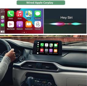 img 3 attached to 🚗 Road Top TK78-66-9U0C CarPlay Android Auto Retrofit Kit | Mazda 2 3 6 CX-5 CX-3 MX-5 (2014-2020) Miata Interface Port Aux Console | 00008FZ34 | Dual USB Module