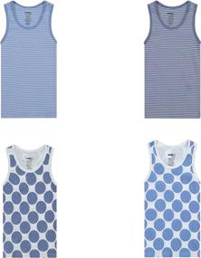 img 1 attached to Buyless Fashion Tagless Undershirts Cotton Boys' Clothing ~ Underwear