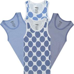 img 4 attached to Buyless Fashion Tagless Undershirts Cotton Boys' Clothing ~ Underwear