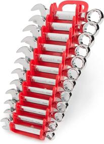 img 4 attached to 🔧 TEKTON Stubby Combination Wrench Organizer