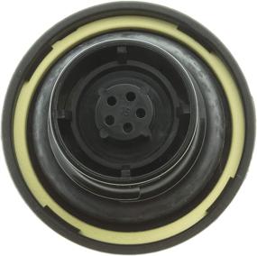 img 1 attached to 🔒 Gates 31836 Locking Fuel Tank Cap, Yellow: Secure Your Fuel with Ease