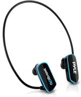 waterproof player swim headphone built headphones logo