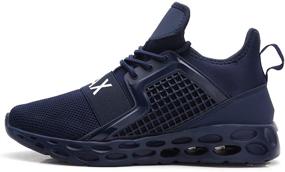 img 3 attached to 👟 SKDOIUL Athletic Breathable Sneakers 7058 Blue 46 Men's Shoes: Superior Performance and Comfort for Active Men