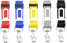 img 4 attached to LILYS PET Durable Adjustable Seatbelts