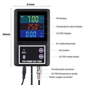 img 3 attached to RCYAGO PH‑260BD Bluetooth Multi Parameter Conductivity