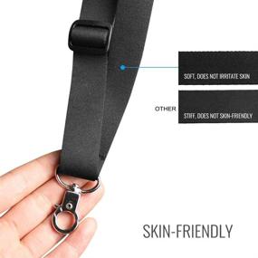 img 1 attached to 🚀 Arzroic Skin-Friendly Lanyard with Adjustable Hanging Neck Strap, Clip/Mount - Compatible with DJI Air 2S, Mavic Mini 2, Mavic Air 2, FPV Remote Controller - Must-Have Accessories for Enhanced Convenience