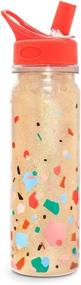 img 1 attached to 🌟 ban.do Glitter Bomb Water Bottle with Straw, 24oz, Confetti - Women's Choice