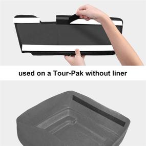 img 3 attached to 🏍️ Optimized Street Glide Tour Pak Organizer (2014-2020) for Electra Glide, Road King, Road Glide, Tri Glide with King Tour-Pak