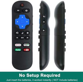 img 3 attached to Universal Replacement Remote for Westinghouse Roku TVs – Compatible with Netflix, Amazon, Hulu, YouTube (Not Compatible with Roku Stick or Roku Box)