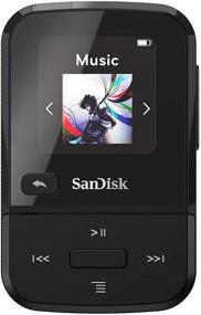 img 4 attached to 🎧 Renewed SanDisk 32GB Clip Sport Go MP3 Player with LED Screen and FM Radio - Black (SDMX30-032G-G46K)