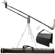 📷 sevenoak sk-ja20-ii 7-ft carbon fiber camera jib/crane with 360-degree panning base and counterweight sandbag for dslr cameras - load capacity 11 lb (5kg) logo