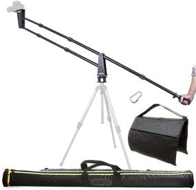 img 4 attached to 📷 Sevenoak SK-JA20-II 7-Ft Carbon Fiber Camera Jib/Crane with 360-Degree Panning Base and Counterweight Sandbag for DSLR Cameras - Load Capacity 11 lb (5kg)