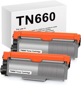 img 4 attached to 🖨️ High-Yield XZMHX Compatible Toner Cartridge Replacement for Brother TN660 TN630 - MFC-L2700DW L2740DW HL-L2300D L2320D L2340DW L2360DW L2380DW DCP-L2540DW Printer (Black, 2Pack)