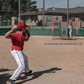 img 1 attached to 🏋️ Enhanced PowerNet: Andrelton Simmons Stand-in Batter, Enhanced Pitching Accuracy for Baseball & Softball, Advanced Safe Throwing Training Indoors