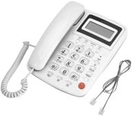 telephone battery free desktop landline display logo