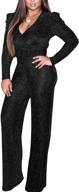 shengfan glittery jumpsuits: chic clubwear women's clothing in jumpsuits, rompers & overalls logo