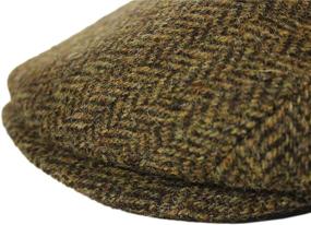 img 3 attached to 🧢 Irish Touring Cap – Genuine Tweed, Slim Fit, Made in Ireland