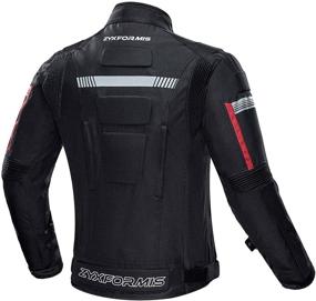 img 2 attached to 🧥 Men's Waterproof Motorcycle Jacket: CE Armoured Full Body Protection for Summer/Winter Riding