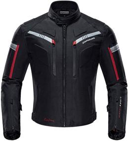 img 4 attached to 🧥 Men's Waterproof Motorcycle Jacket: CE Armoured Full Body Protection for Summer/Winter Riding