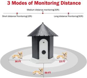 img 2 attached to 🐕 TLOG Anti Barking Device: Waterproof Outdoor Sonic Bark Deterrents with Adjustable Ultrasonic Level Control - Effective Bark Control Device, Up to 50 Ft. Range - Safe for Small Medium Large Dogs