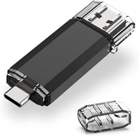 img 4 attached to JOIOT Type C Flash Drive 64GB 2 In 1 OTG Jump Drive (USB-A 3