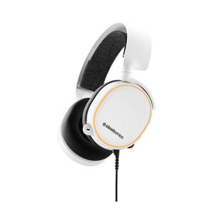 img 4 attached to Upgrade Your Gaming Experience with SteelSeries Arctis 5 - RGB Headset for PC and PlayStation 4 - White [2019 Edition]