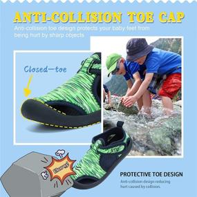 img 2 attached to STQ Dinosaur Boys' Breathable Outdoor Sandals for Enhanced Outdoor Performance