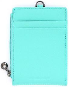 img 2 attached to 👜 Genuine Leather Women's Handbags & Wallets - Stylish Holder Wallet Lanyard Collection