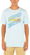 👕 hurley everyday slashed tee - men's clothing and shirts & tanks logo