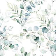 haokhome wallpaper eucalyptus floral nursery logo