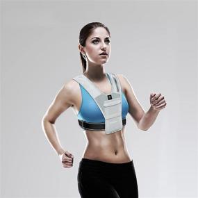 img 1 attached to 📱 HLNIAO Universal Running Vest: Phone Holder & Adjustable Waistband for Jogging, Hiking, Cycling - Grey