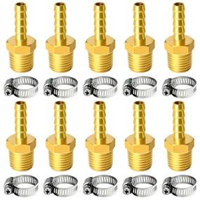 img 4 attached to Tailonz Pneumatic Fitting Adapter （10Pack）