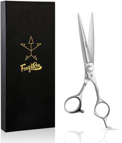 img 4 attached to 💇 Fengliren 6.5 Inch High-End Professional Barber Hair Cutting Scissors/Shears with Ultra-Sharp Blades Made of Advanced Stainless Steel Alloy (Harder than 440C) - Ideal for Senior Hair Salons