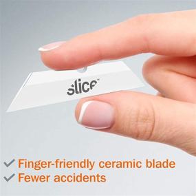 img 3 attached to Slice - 10408 Ceramic Cutter Blades with Pointed Tips