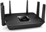 🔁 renewed linksys max-stream ac4000 tri-band router with alexa compatibility logo