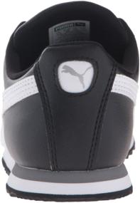 img 2 attached to 🏻 Little Girls' Athletic Shoes: PUMA Basic Black Sneakers