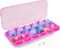 🥚 hatchimals colleggtibles shimmer babies 12 pack: sparkling hatch fun for the whole family! logo