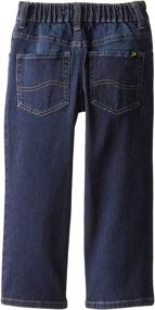 img 1 attached to Lee Little Boy's Relaxed Fit Sport Jeans