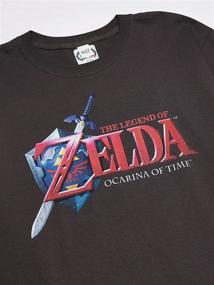 img 3 attached to Nintendo Ocarina T Shirt Premium Heather Men's Clothing for T-Shirts & Tanks