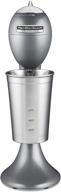 🥛 hamilton beach pro retro 28 oz cup mixer for milkshakes, soda fountain drinks, protein shakes, whipping omelets and pancake batter, die-cast, gray (65120) логотип