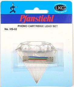 img 2 attached to 🎶 Pfanstiehl Turntable Phonograph Lead Wires for Stereo Cartridge Headshell