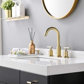 img 3 attached to 🚰 Bathroom Faucets - Phiestina WF003 1 BG: Widespread Style