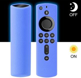 img 1 attached to Silicone Firestick Compatible GlowBlue GlowGreen Television & Video for Television Accessories