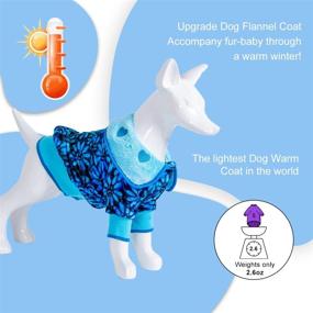 img 1 attached to ❄️ LovinPet 35 Optional Designs for Cold Dogs: Lightweight Warmth with Double-sided Fleece Sweater/Jacket Alternative, Ensures Comfortable Wearing and a Good Helper to Beat Winter