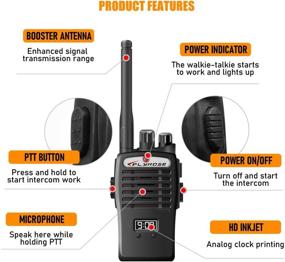 img 2 attached to 📻 Portable Handheld Outdoor Adventure Talkies