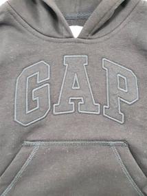 img 1 attached to 👦 GAP Little Boys Pullover Hoodie: Stylish Boys' Clothing for All Occasions