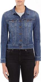 img 3 attached to Mavi Womens Samantha Jacket Shaded Women's Clothing in Coats, Jackets & Vests