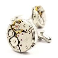 lbfeel cool watch movement cufflinks logo