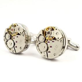 img 2 attached to LBFEEL Cool Watch Movement Cufflinks