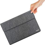 portable monitor case inch gray logo